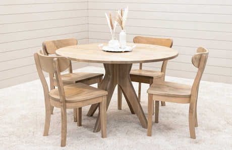 Mid-Century Modern Round Dining Set