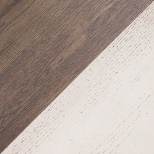 Chairs - Red Oak/Glacier White & Rustic White Oak/Stone Brown