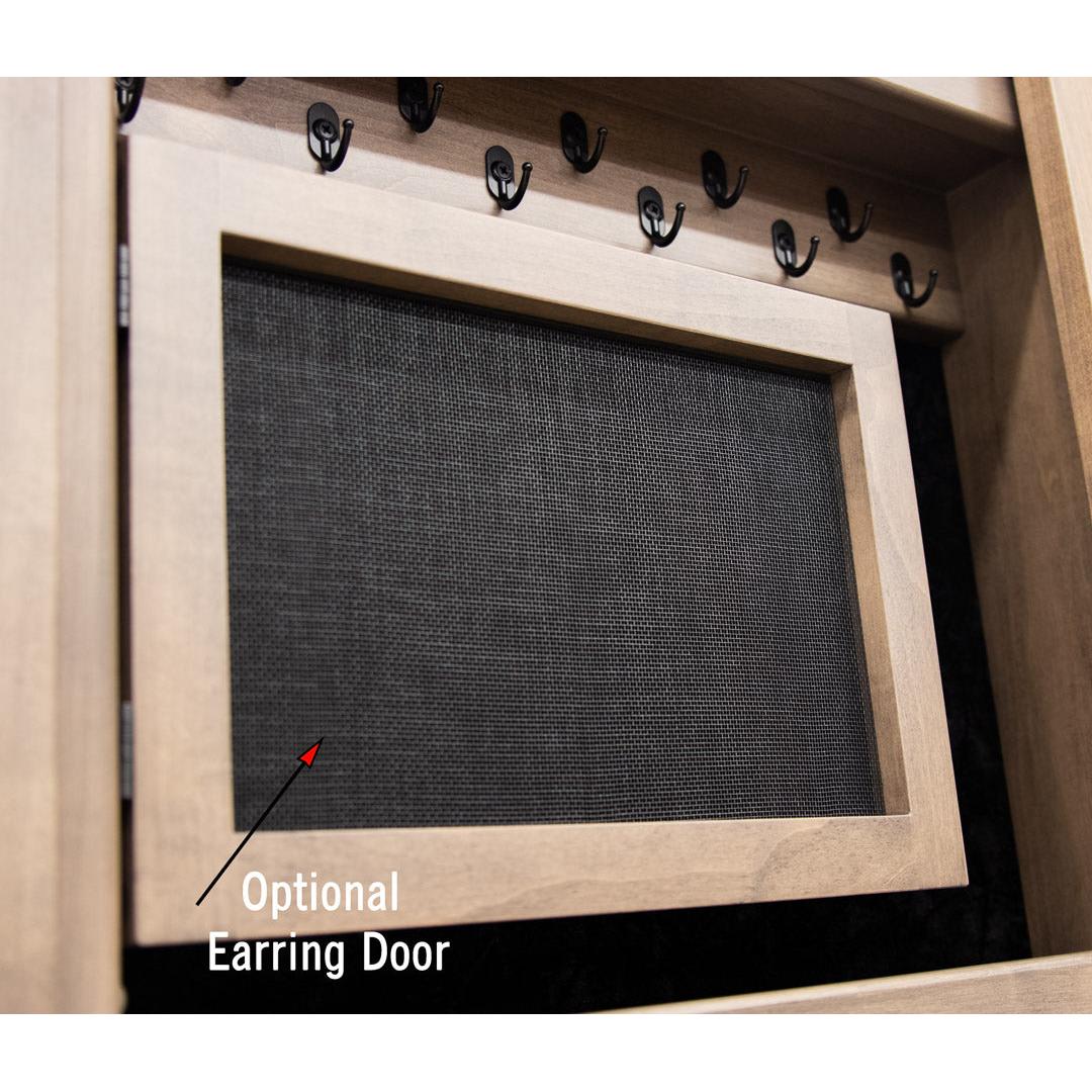 Revolving Shaker Jewelry & Shoe Tower