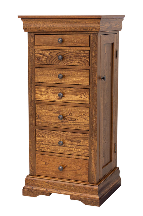 Louis Phillippe Jewelry Armoire