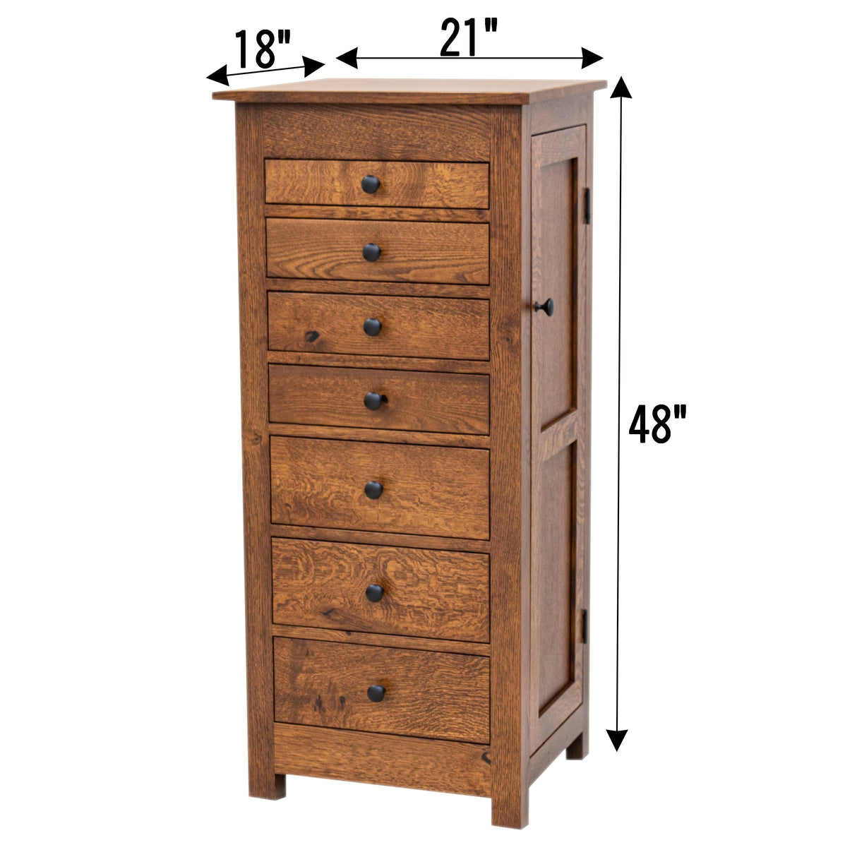 Mission Jewelry Armoire