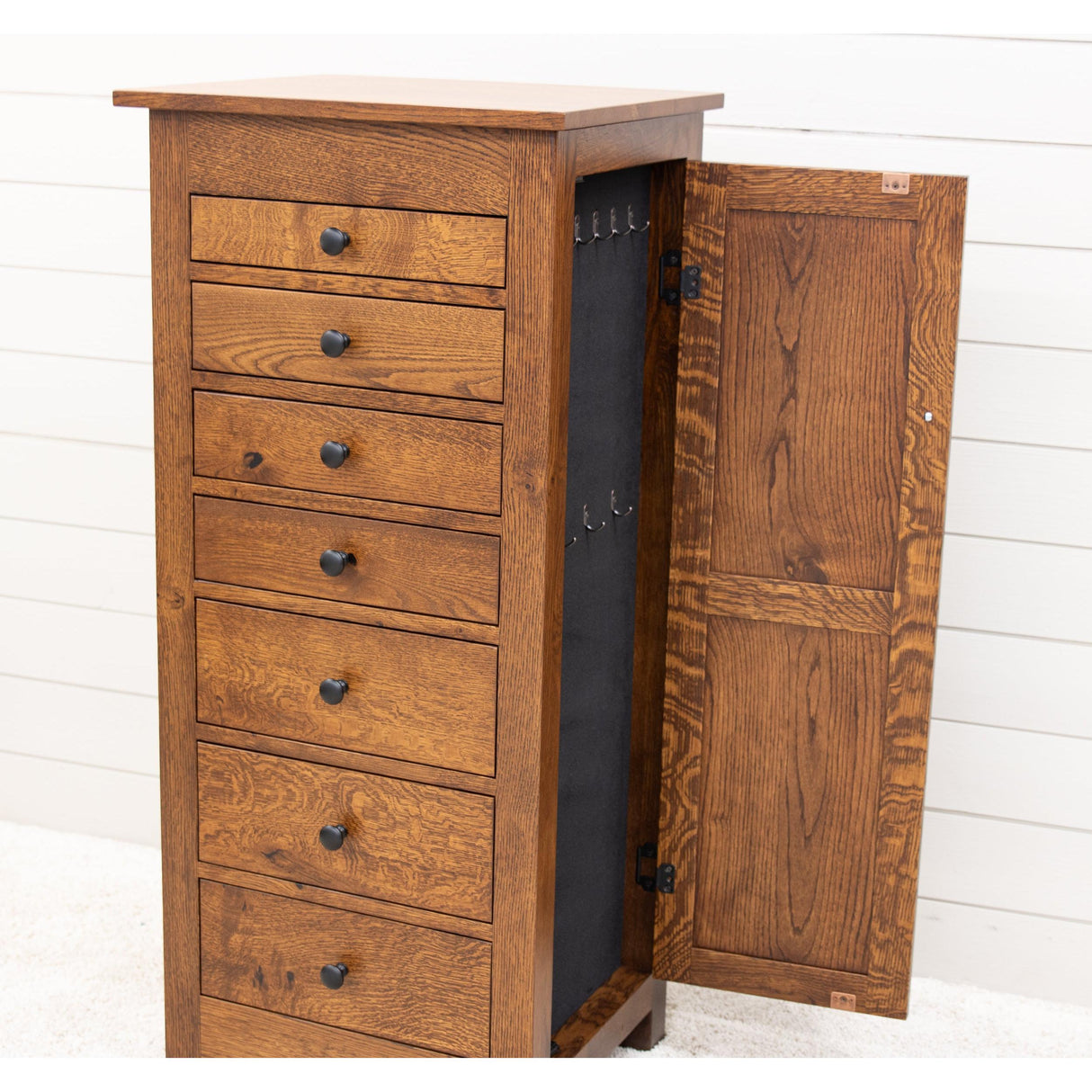 Mission Jewelry Armoire