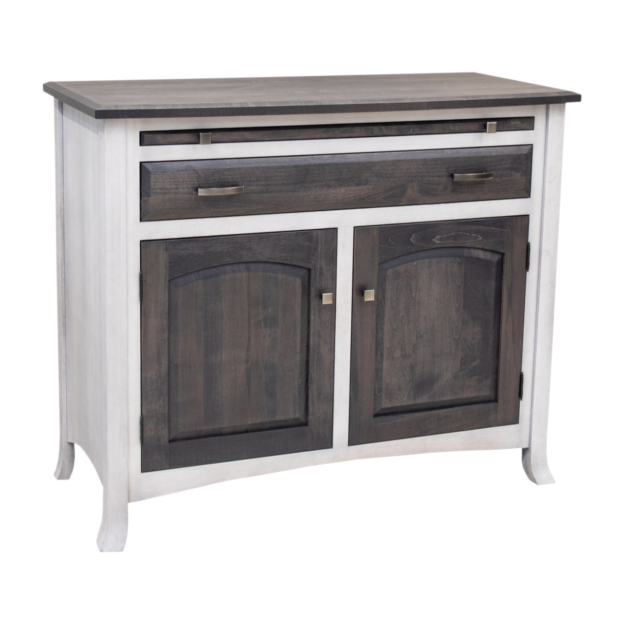 Biltmore White & Wood Buffet - 2-Door | M-AV&GS