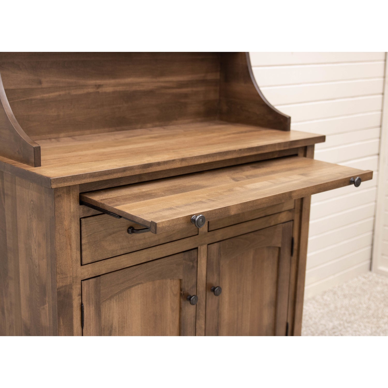 Biltmore Maple Wood Buffet with Hutch Topper - 2-Door | CO
