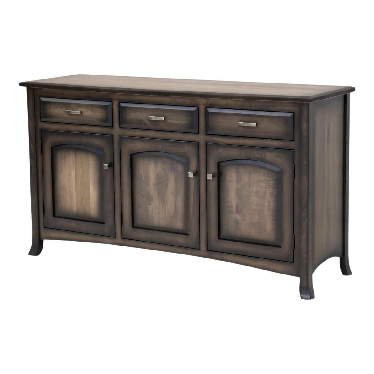 Biltmore Maple Wood Buffet - 3-Door | SP-Burn