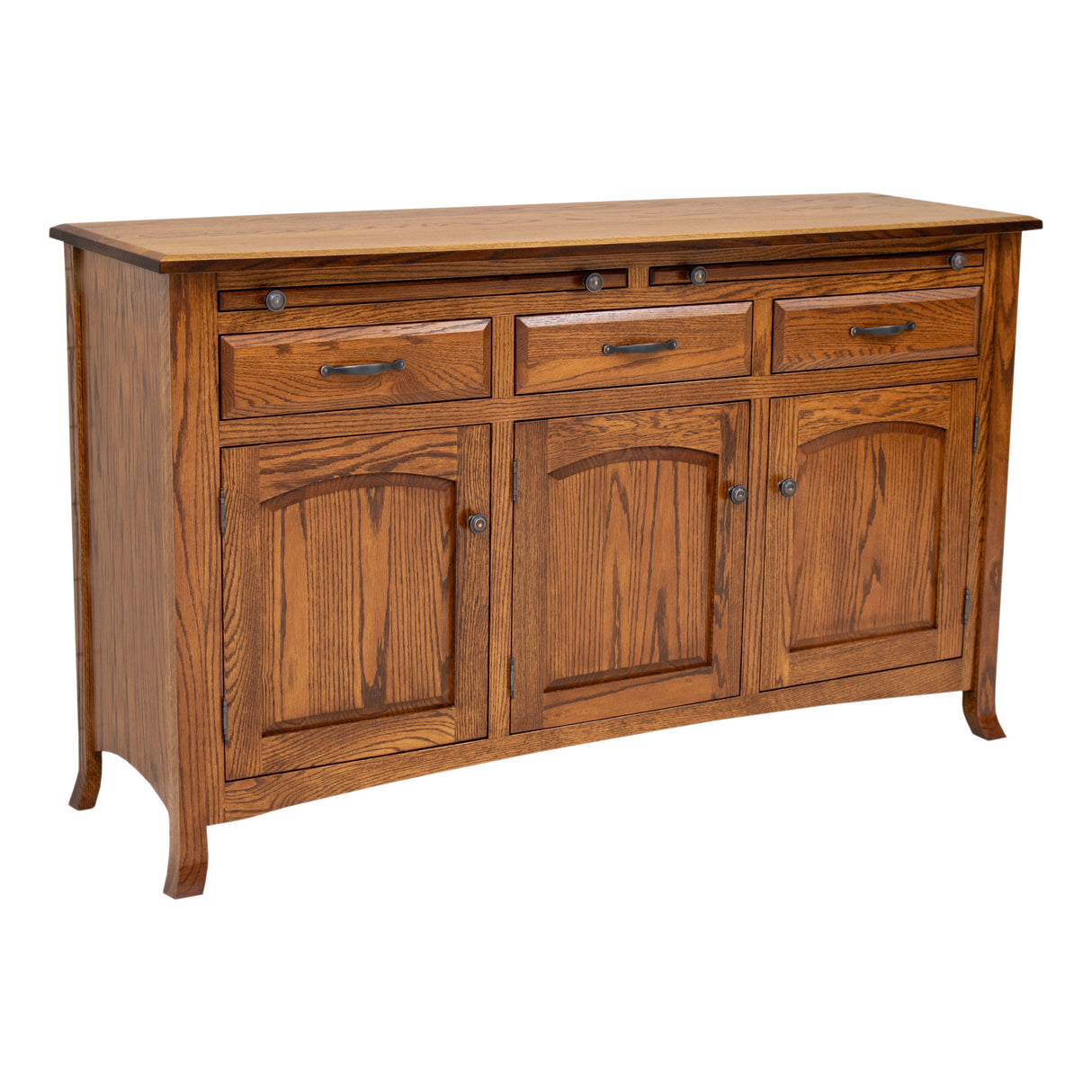Biltmore Oak Wood Buffet - 3-Door | MC