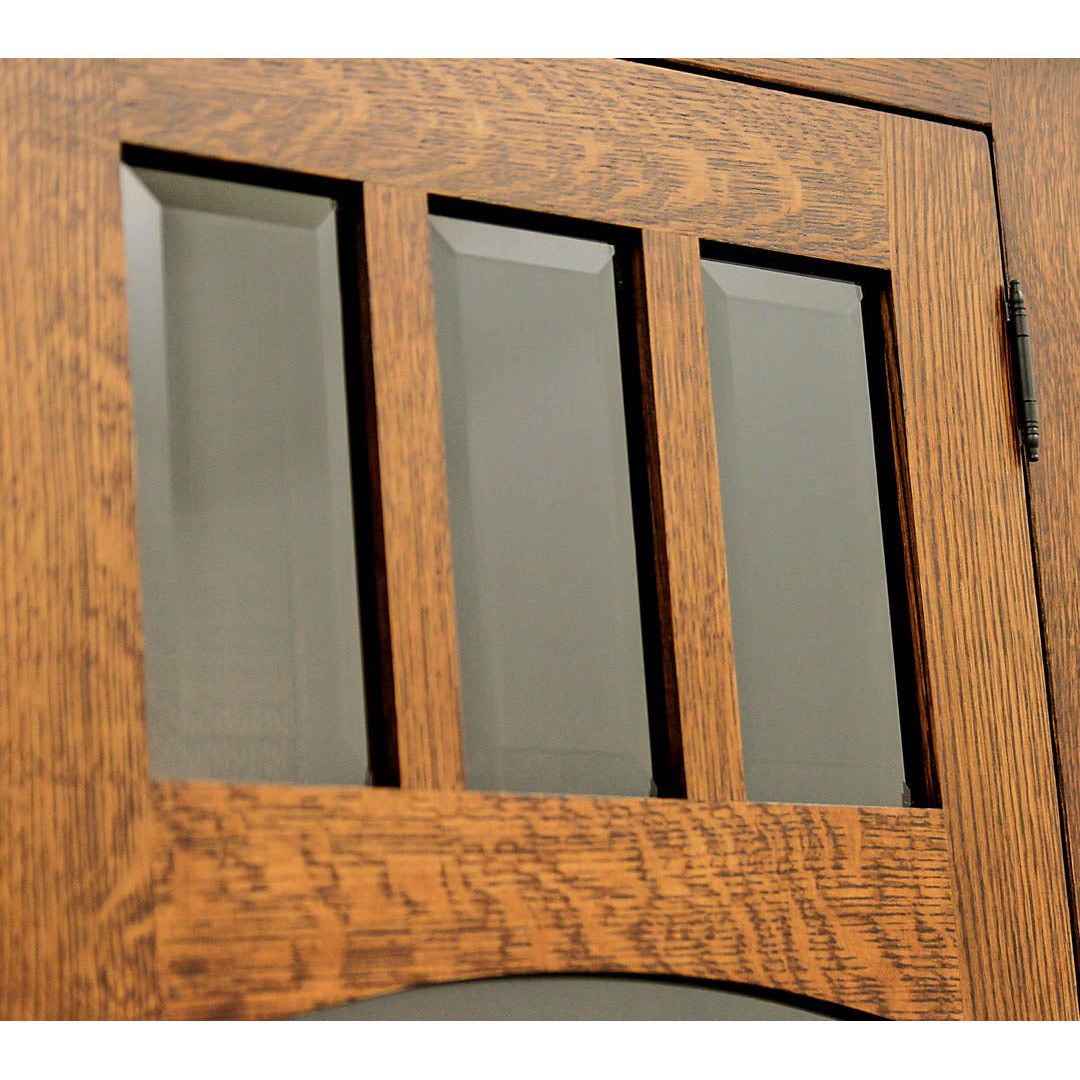 Biltmore Quarter Sawn White Oak Wood Hutch, 67" wide | ASB