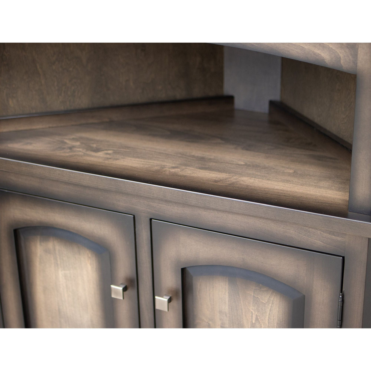 Biltmore Maple Wood Corner Hutch | SP-Burn