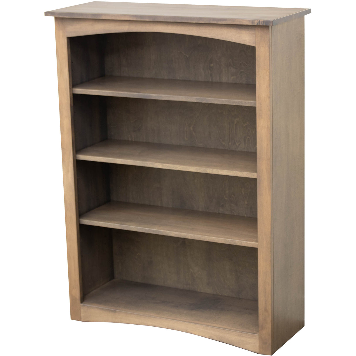 Shaker Solid Maple Wood 48" Bookcase | DB