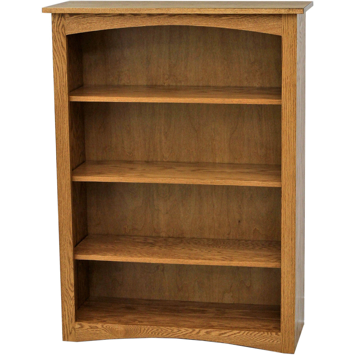 Shaker Solid Oak Wood 48" Bookcase | FW