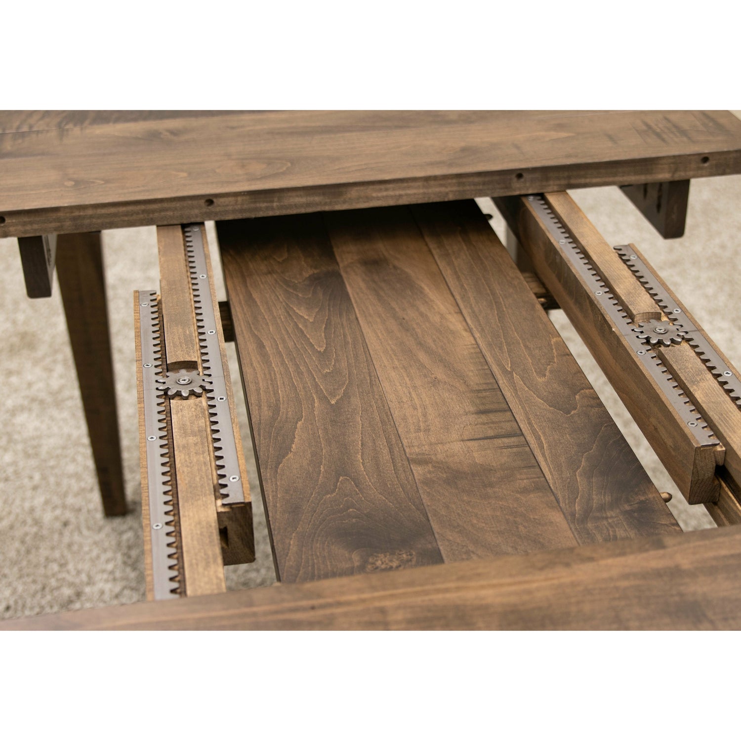 Lakeland Shaker Small Maple Wood Extending Dining Table | CO