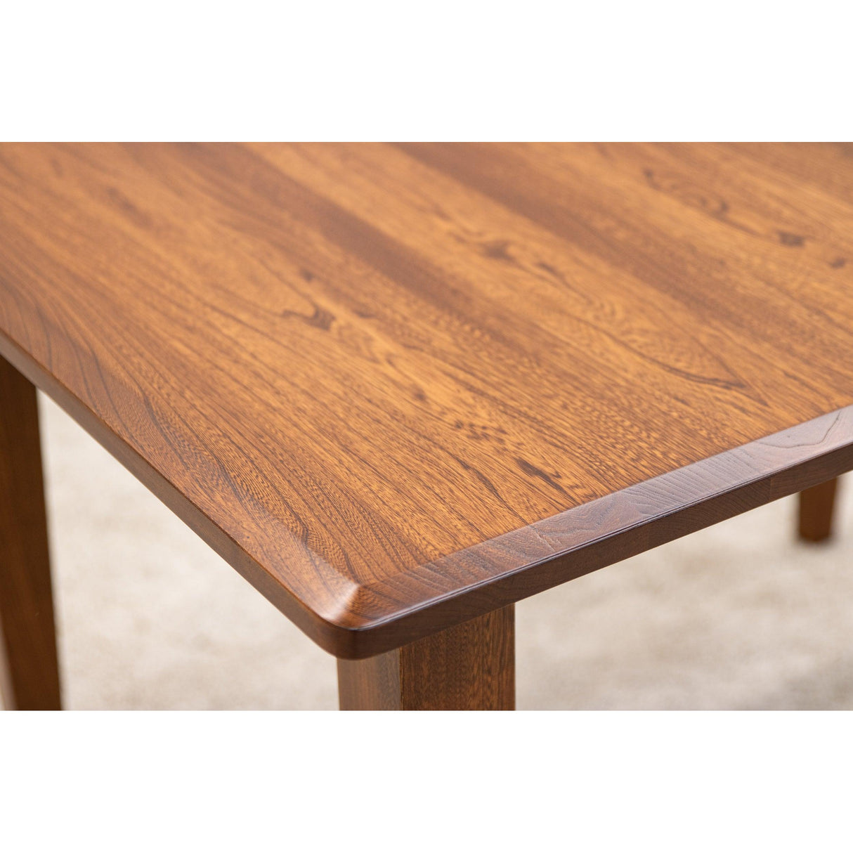 Lakeland Shaker Small Elm Wood Extending Dining Table | MC