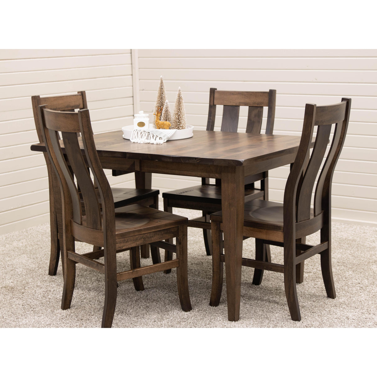 Arlington Straight Top Maple Wood Side Dining Chair | CO