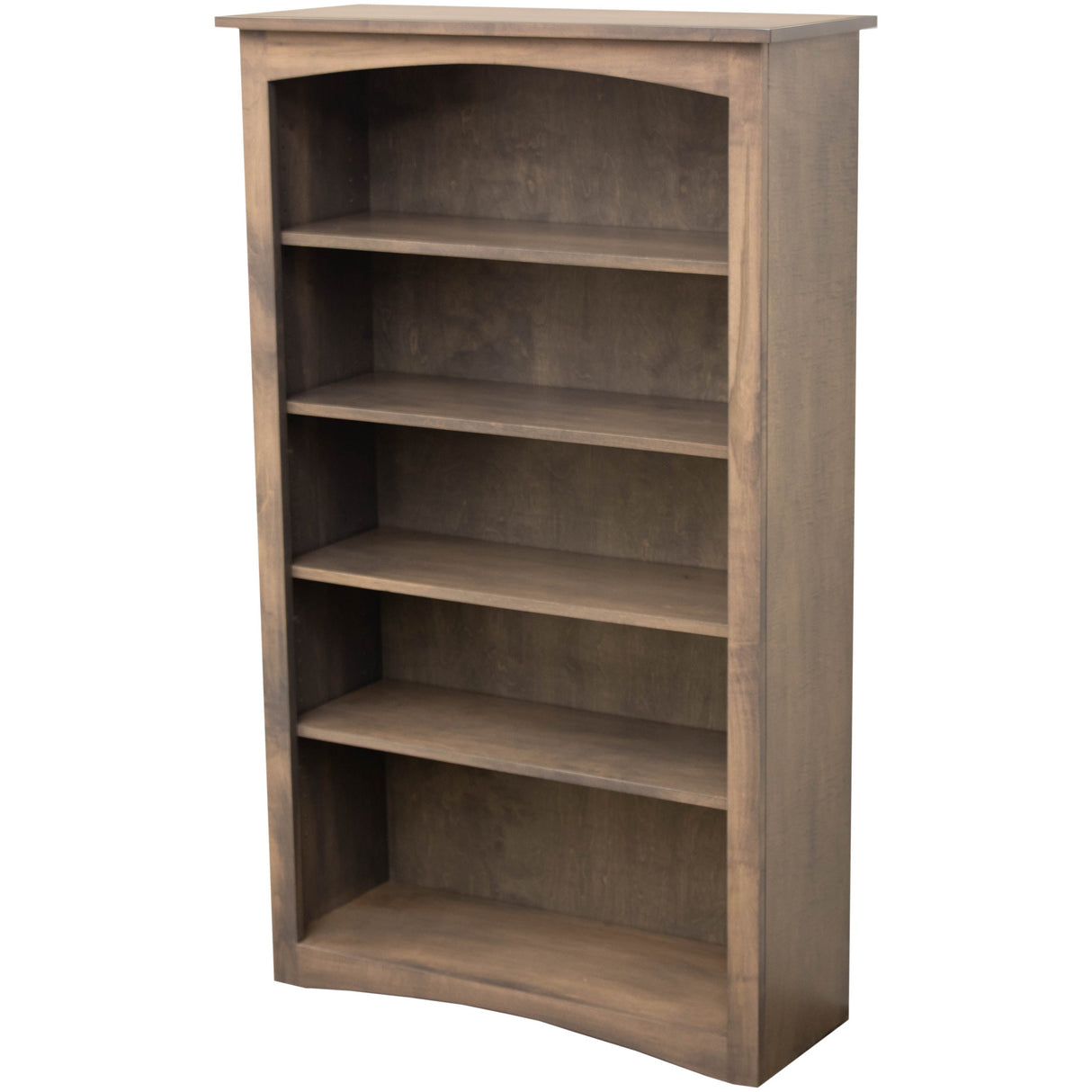 Shaker Solid Maple Wood 60" Bookcase | DB