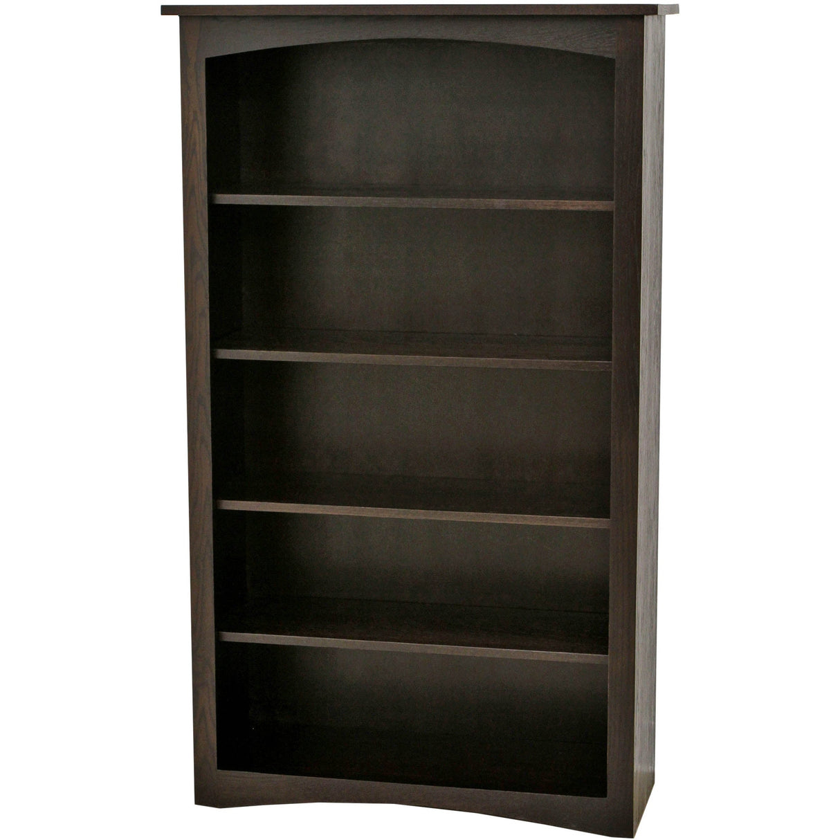Shaker Solid Oak Wood 60" Bookcase | EB