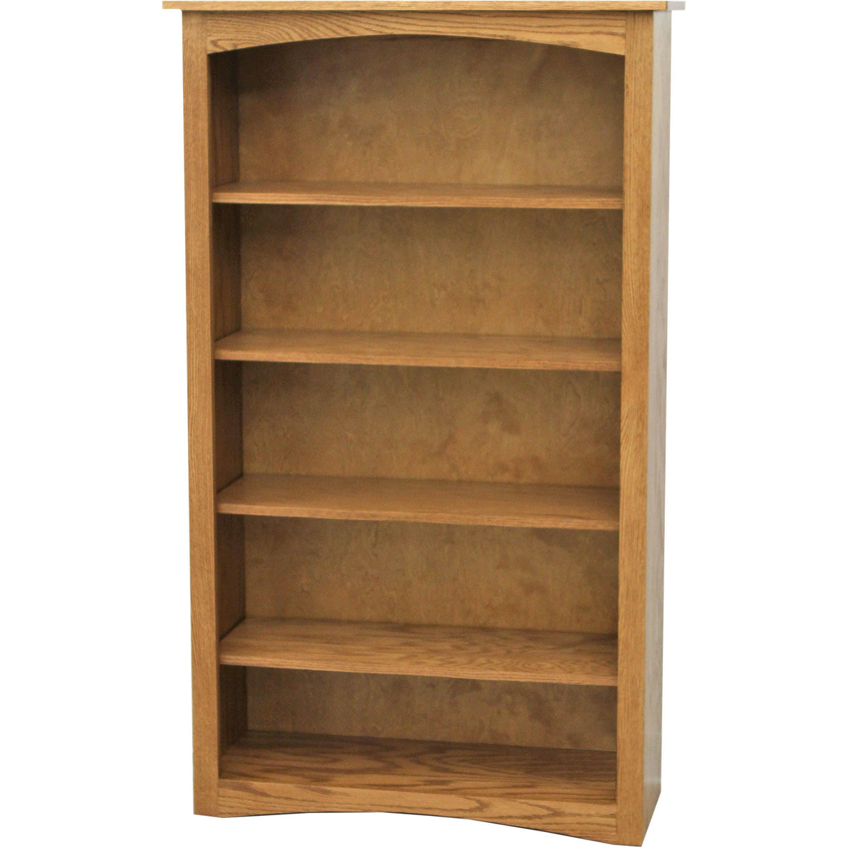 Shaker Solid Oak Wood 60" Bookcase | FW