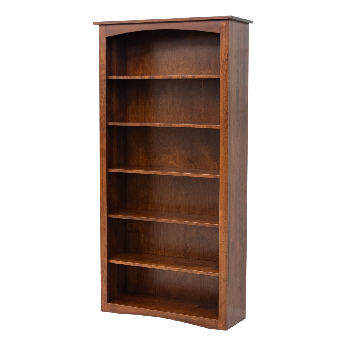 Shaker Solid Cherry Wood 72" Bookcase | MC