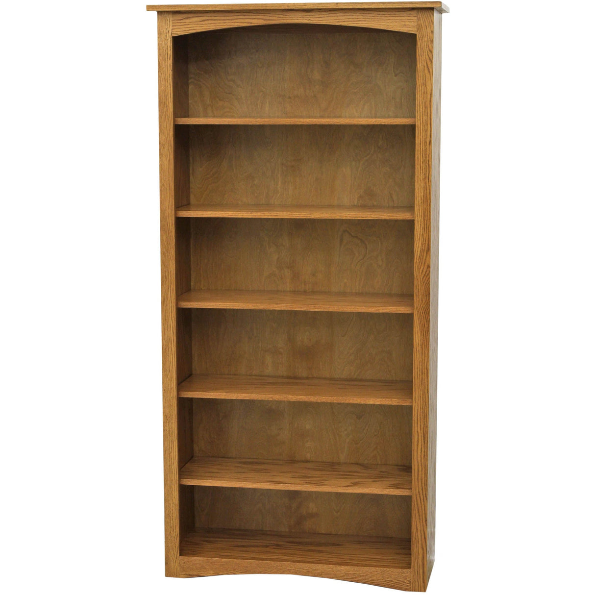 Shaker Solid Oak Wood 72" Bookcase | FW