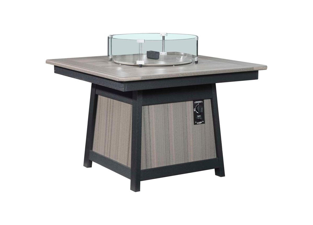 44 x 44 Crystal Firepit Table