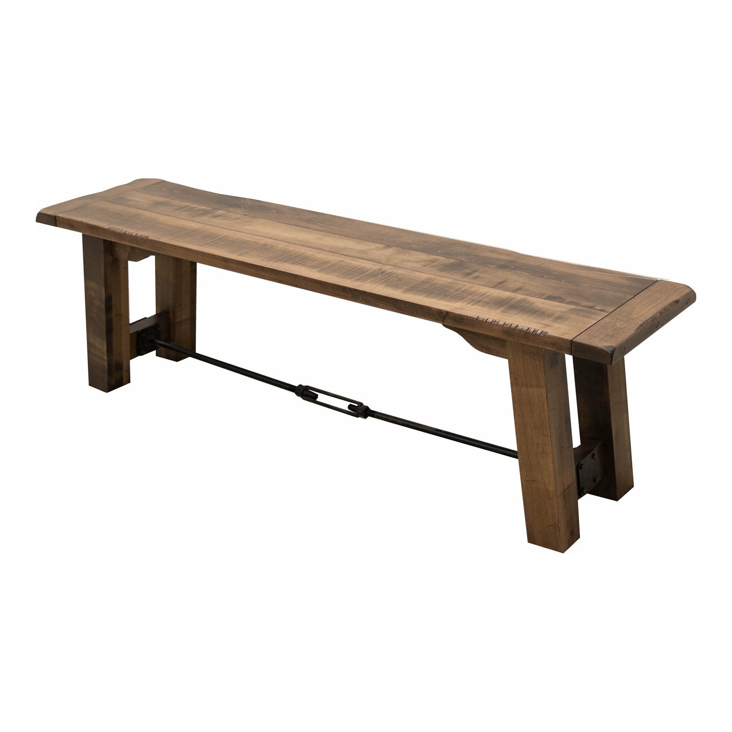 Settler's Trestle Maple Wood Dining Bench | CO