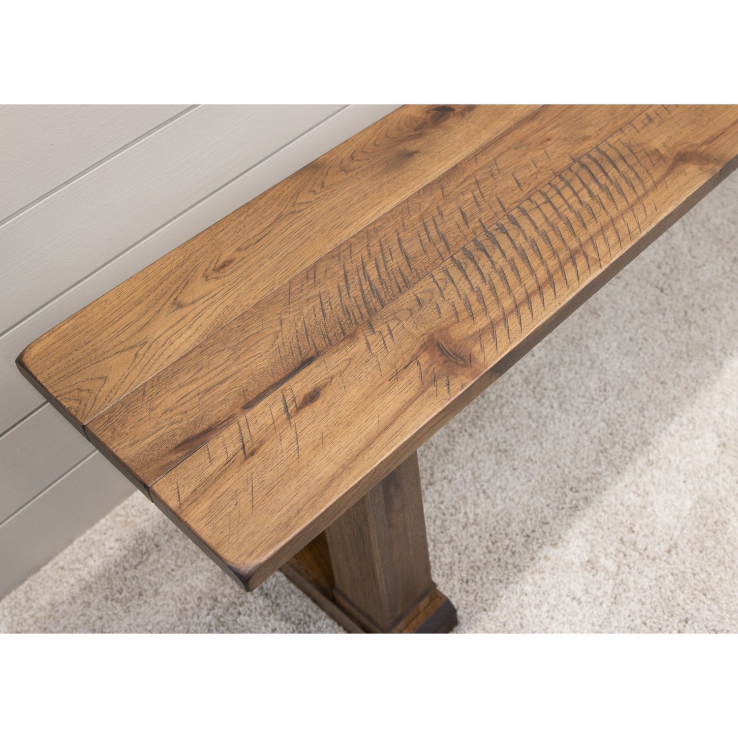 Rowan Hickory Wood Dining Bench | CO