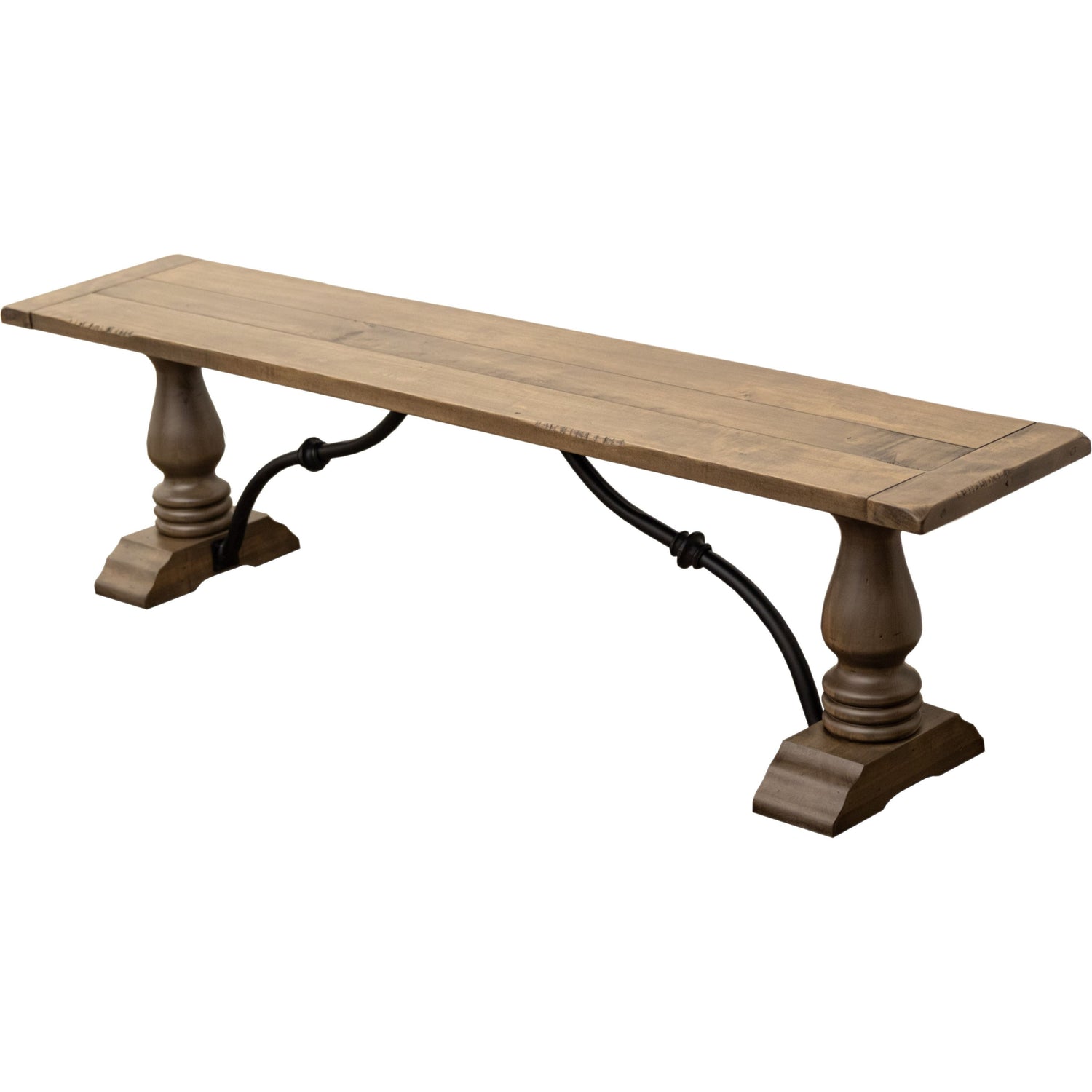 Alexandria Maple Wood Dining Bench | DCD
