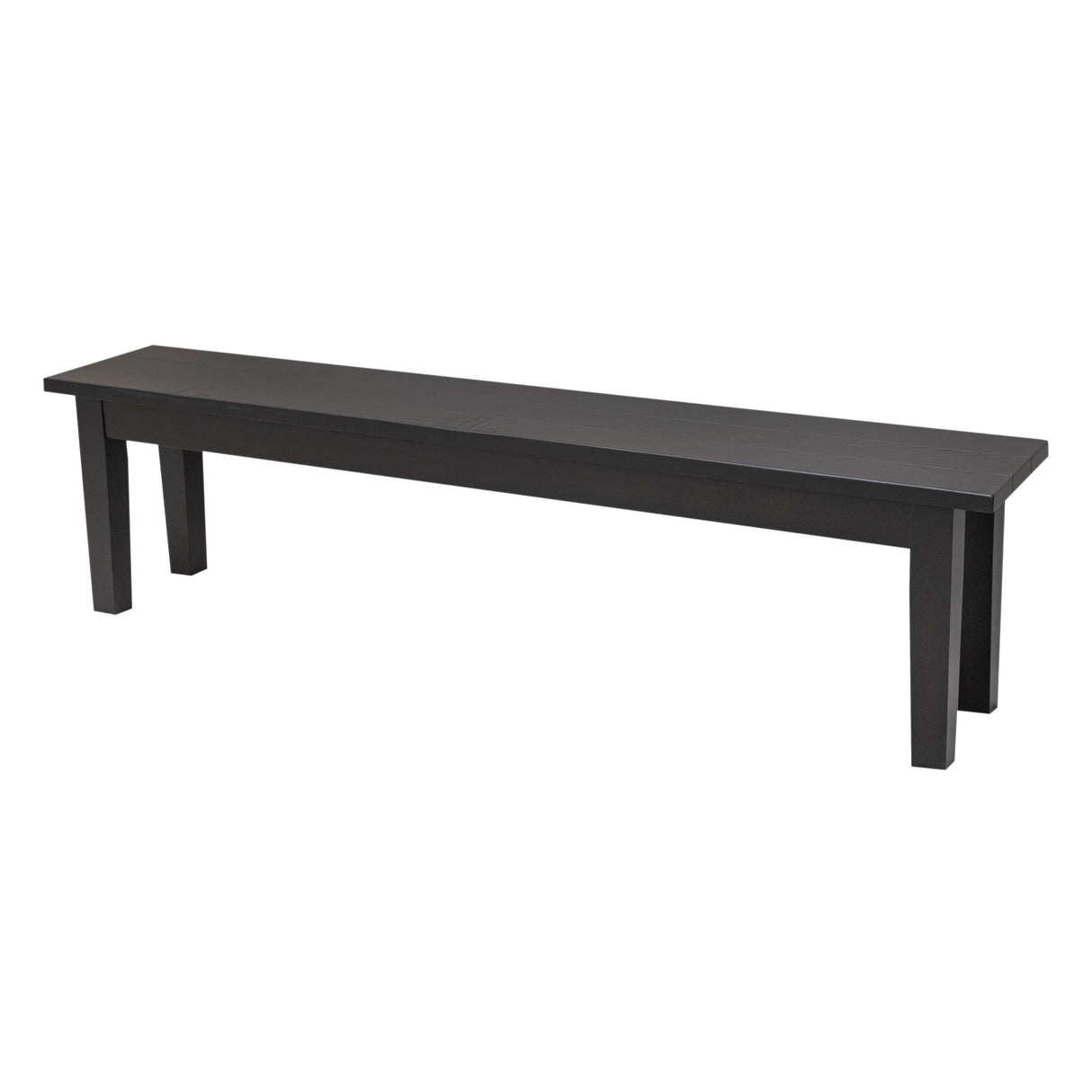 Heavy Shaker Leg Maple Wood Dining Bench | EB