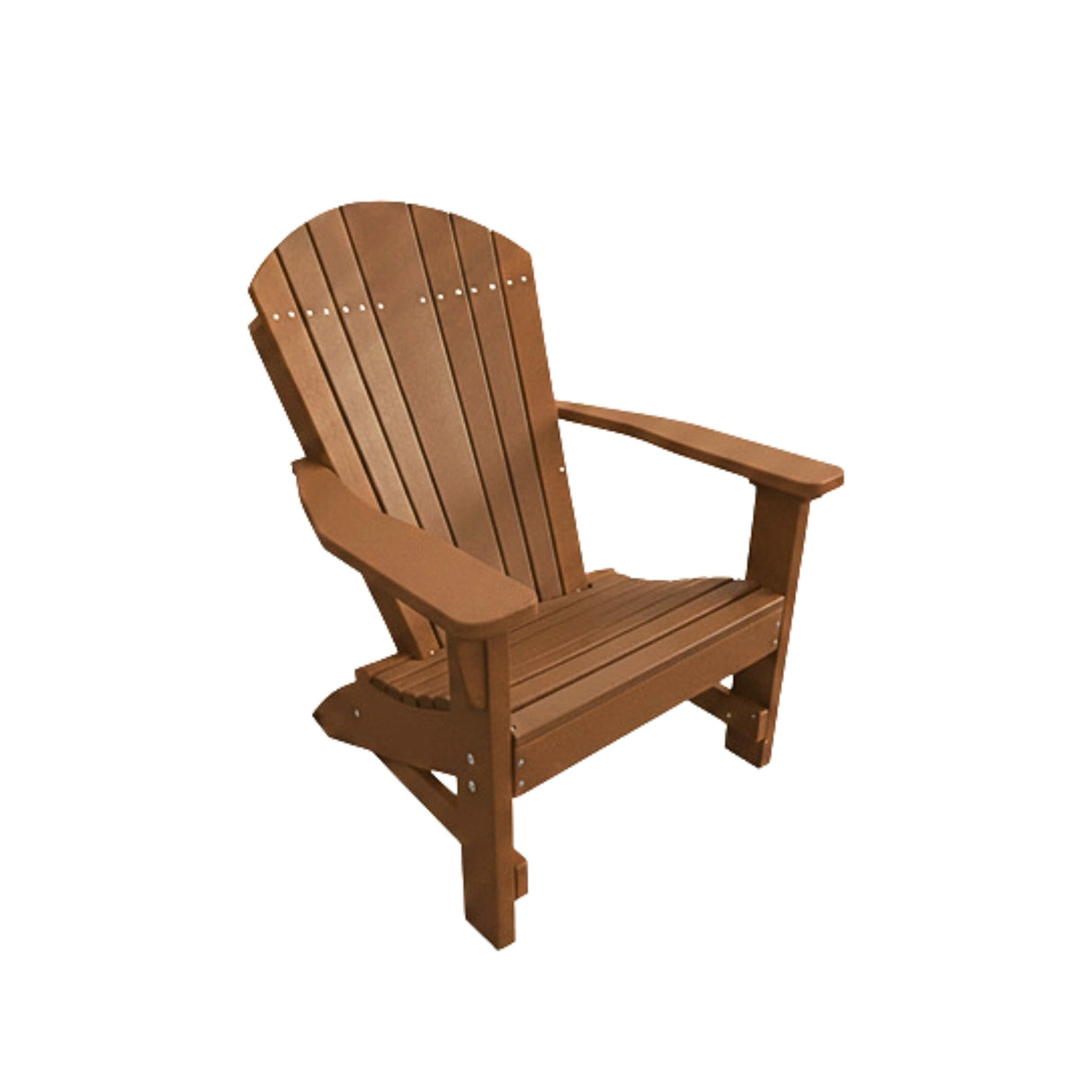 Adirondack Poly Amish Beach Chair - Antique Mahogany
