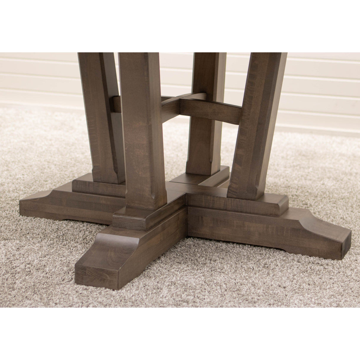 Alberta Maple Wood Round Extending Dining Table | DCD