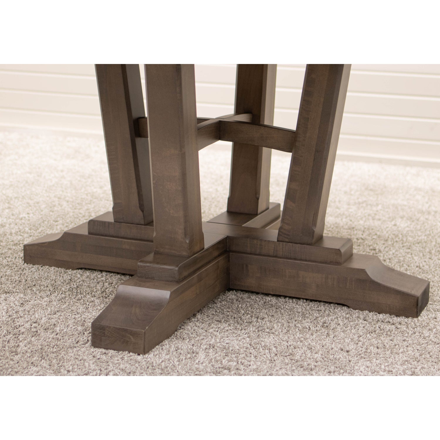 Alberta Maple Wood Round Extending Dining Table | DCD