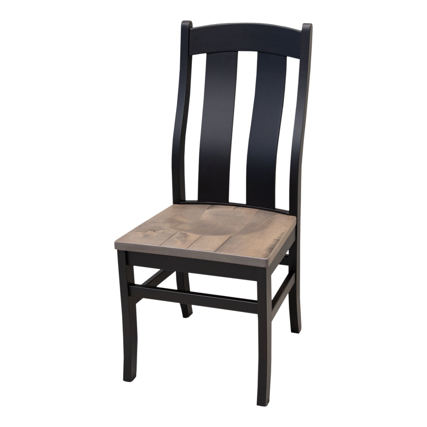 Arlington Black & Wood Side Dining Chair | M-EB&DCD