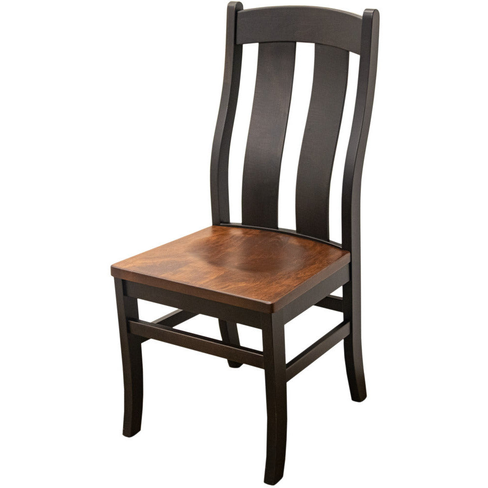 Arlington Black & Wood Side Dining Chair | M-EB&C-GB