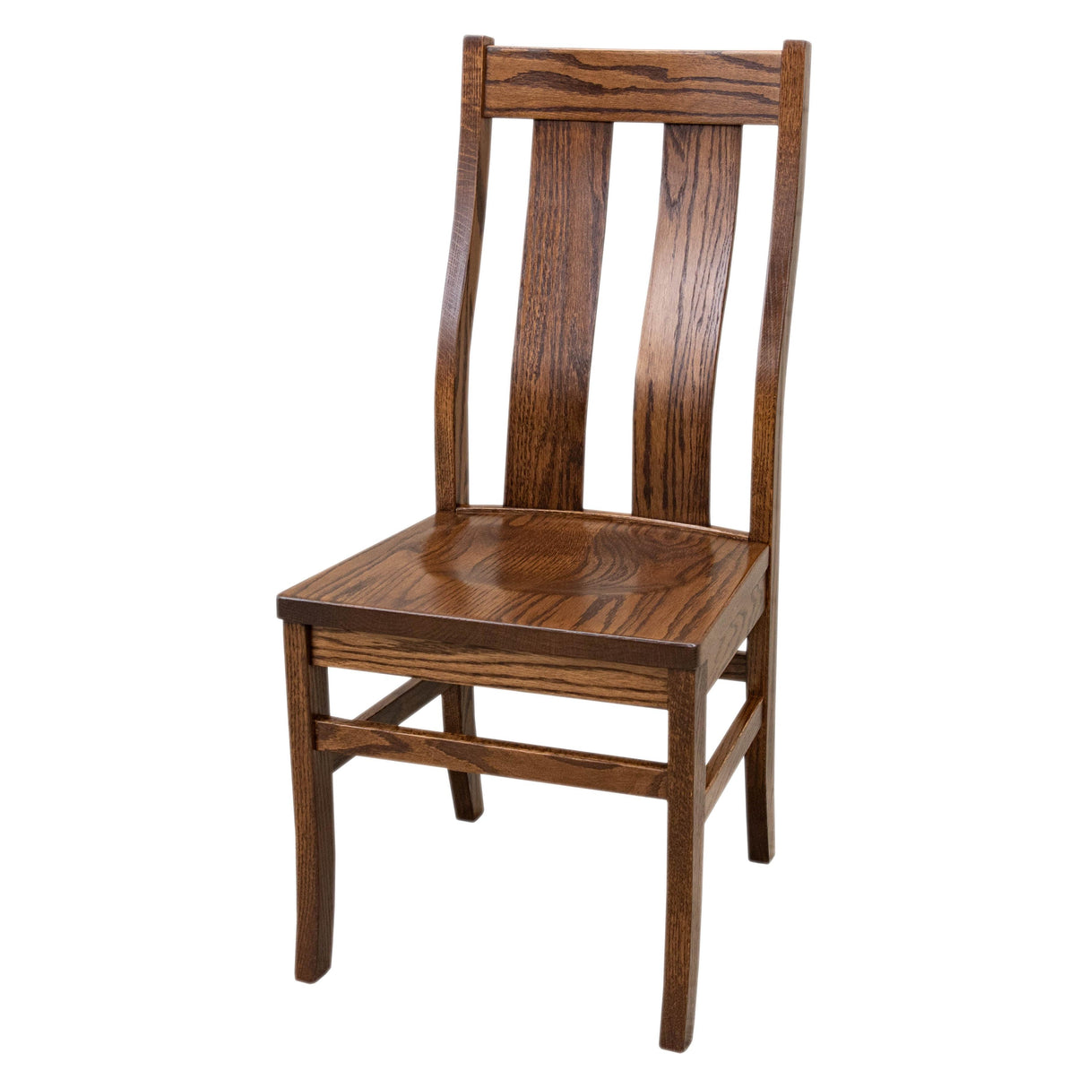 Arlington Straight Top Oak Wood Side Dining Chair | ASB