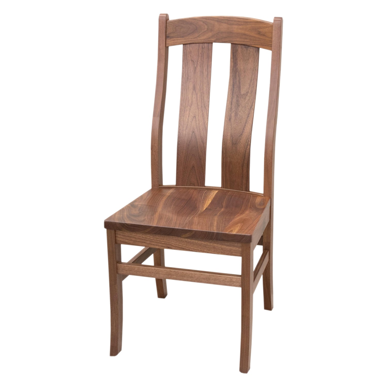 Arlington Walnut Wood Side Dining Chair | NAT