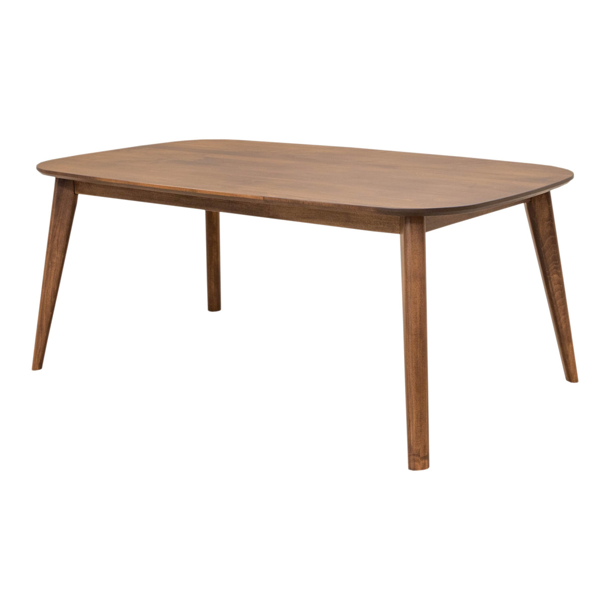 Astoria Mid Century Maple Wood Extending Dining Table | HC