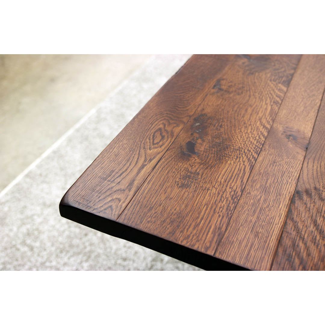 Auburn Quarter Sawn White Oak Wood Dining Table | GB
