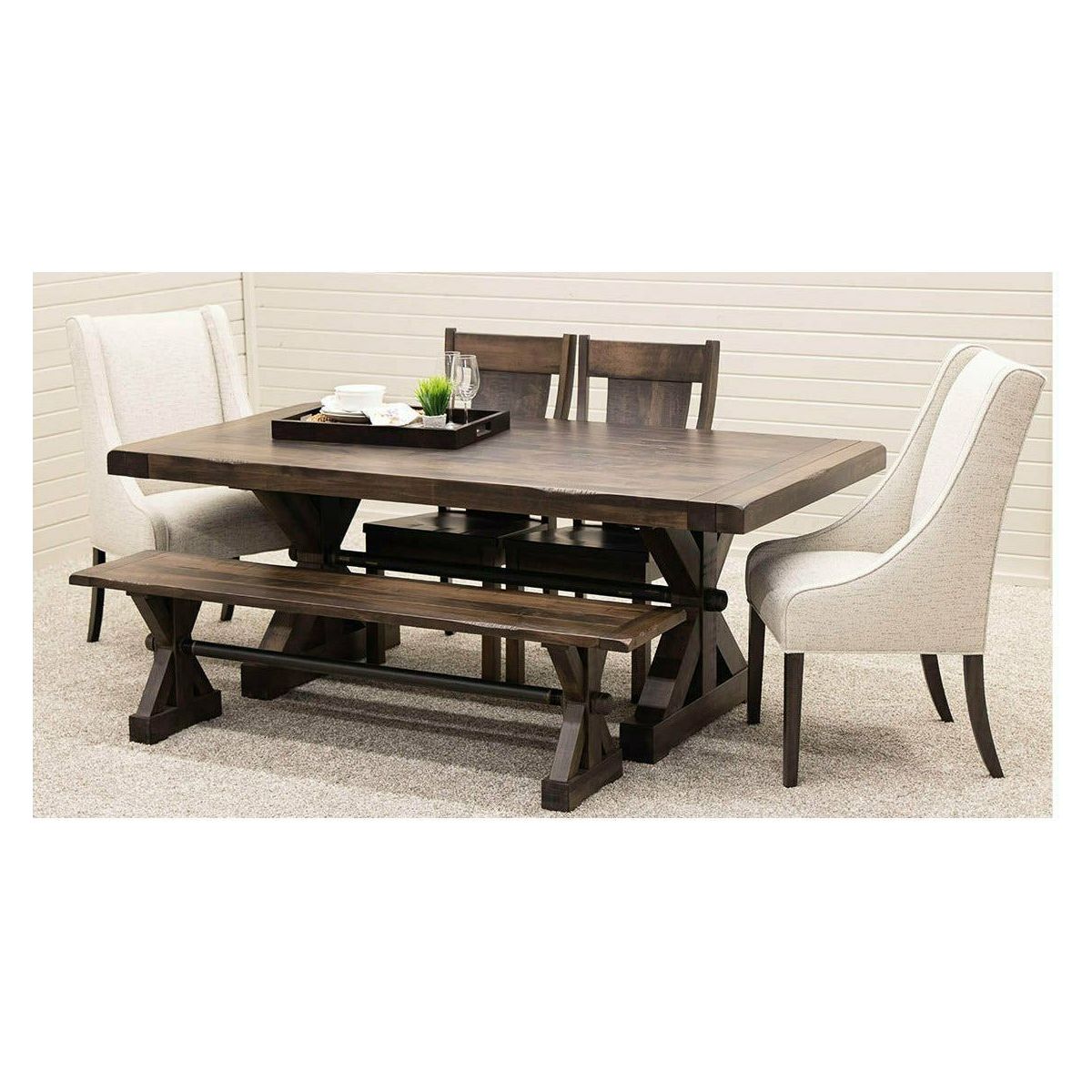 Auburn Maple Wood Dining Bench | CO