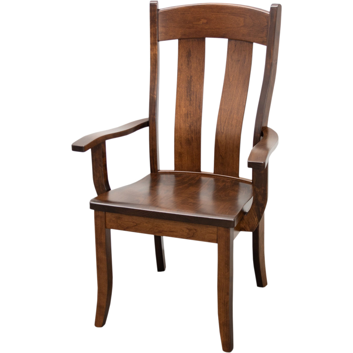 Austin Cherry Wood Arm Dining Chair | ASB