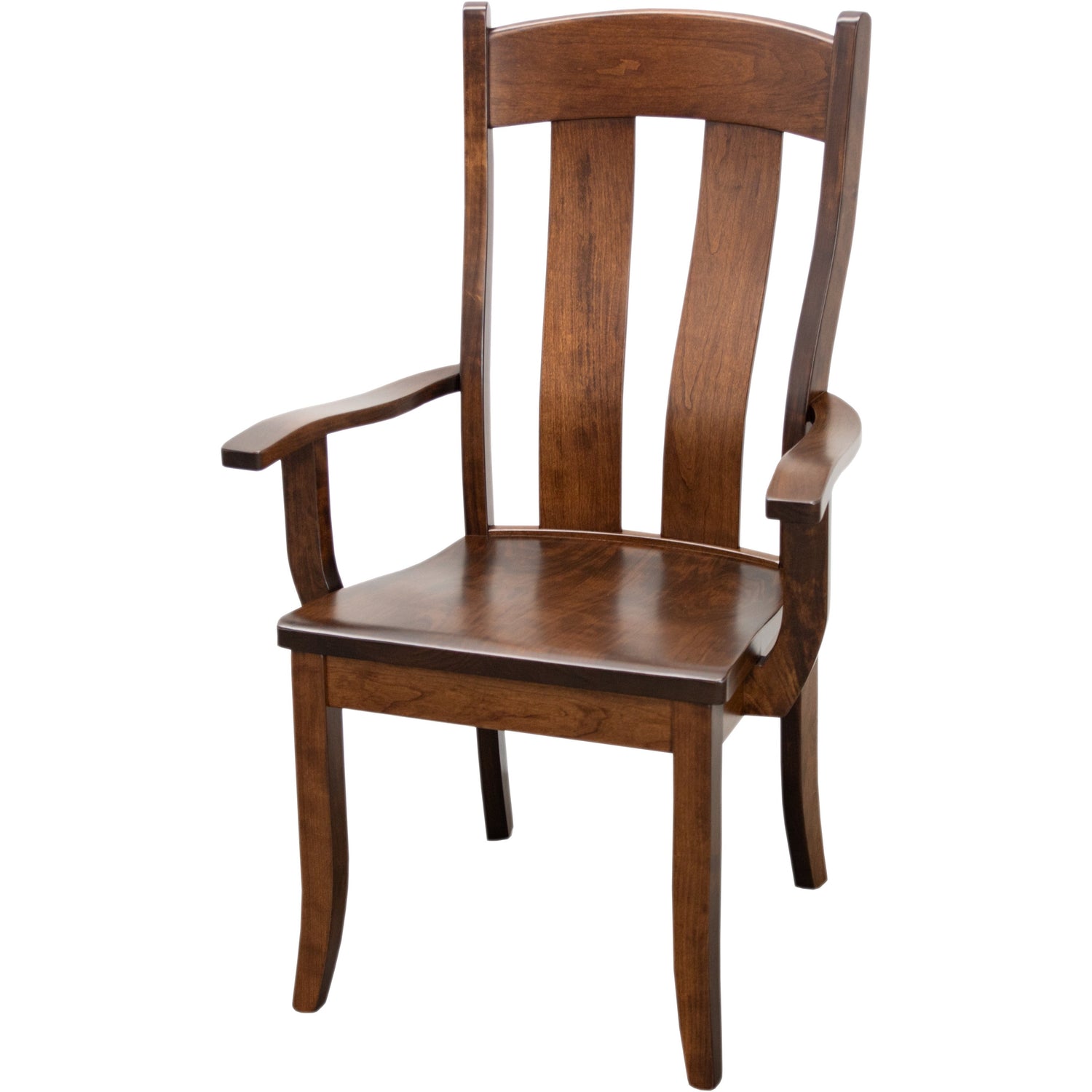 Austin Cherry Wood Arm Dining Chair | ASB