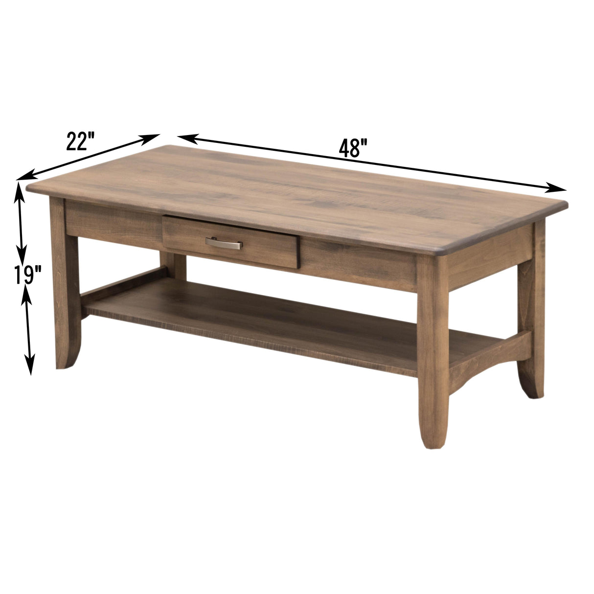 Austin Rectangle Open Coffee Table
