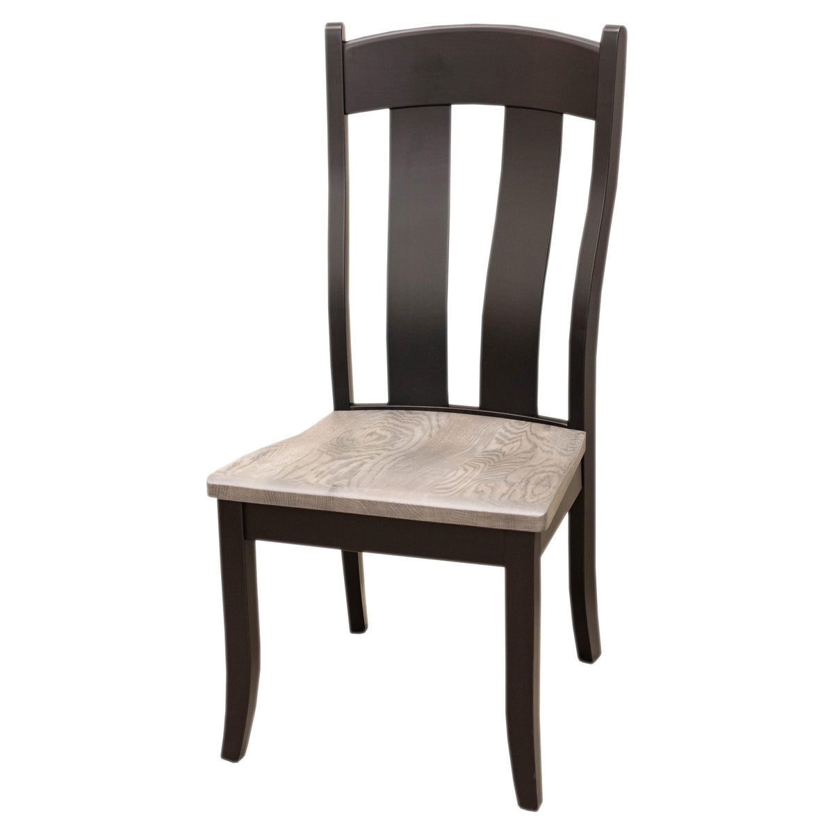 Austin Black & Wood Side Dining Chair | M-DK&RWO-GRB