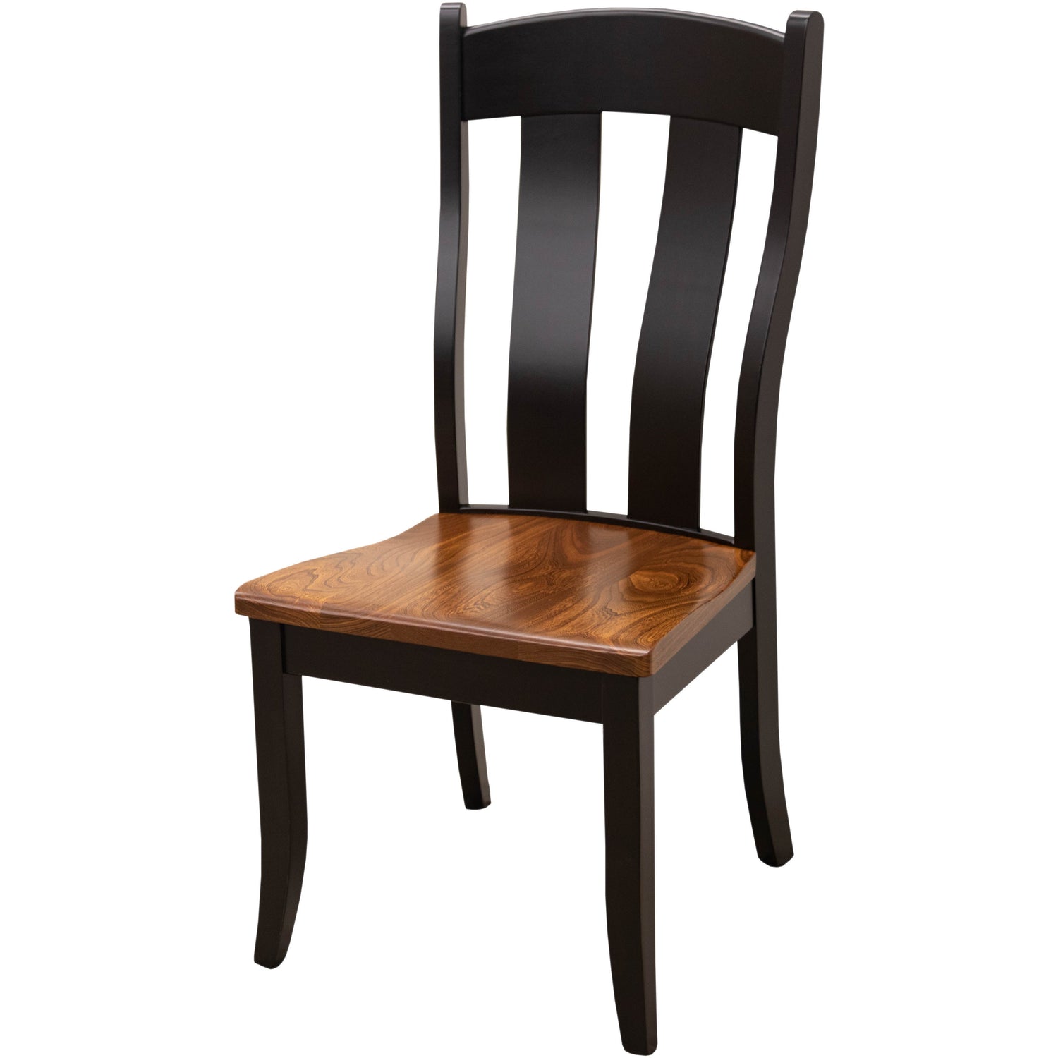 Austin Black & Wood Side Dining Chair | M-EB&E-MC