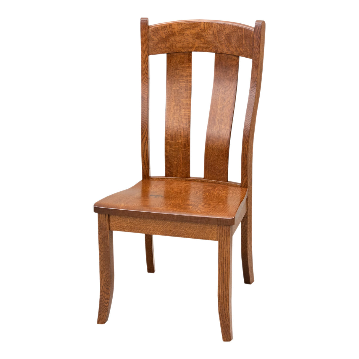 Austin Quarter Sawn White Oak Wood Side Dining Chair | MC