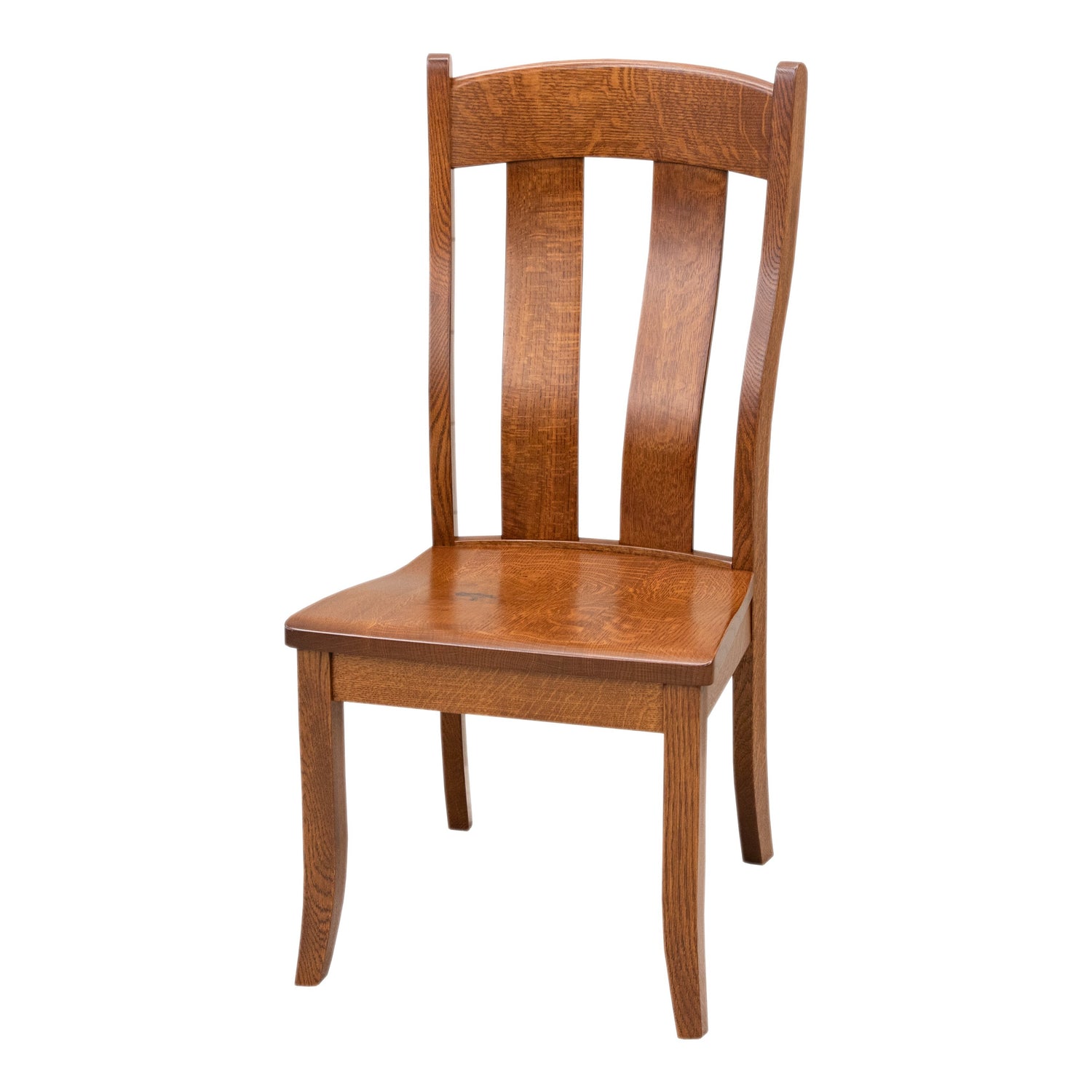 Austin Quarter Sawn White Oak Wood Side Dining Chair | MC