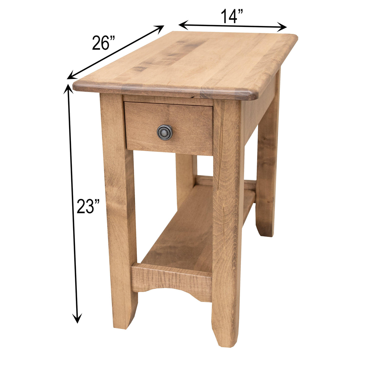 Austin Small Rectangle Open End Table
