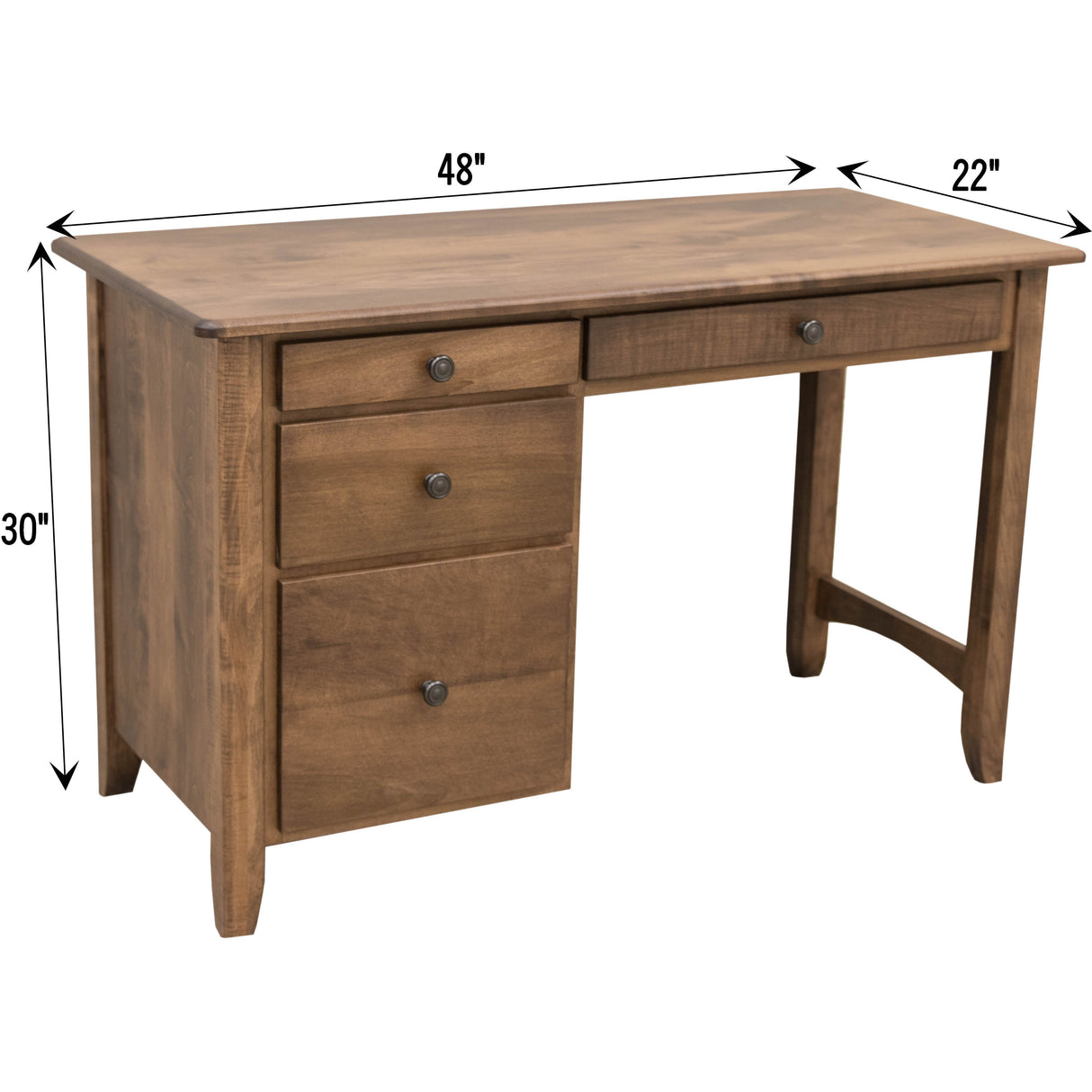 Austin Small Maple Wood Desk | CO