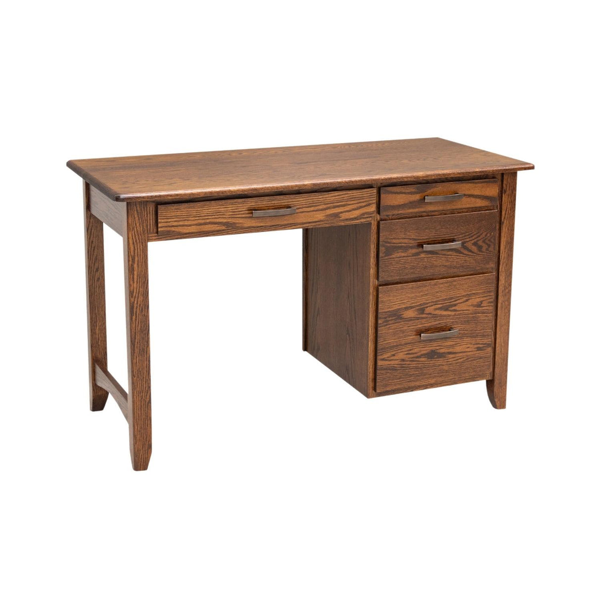 Austin Small Oak Wood Desk | ASB