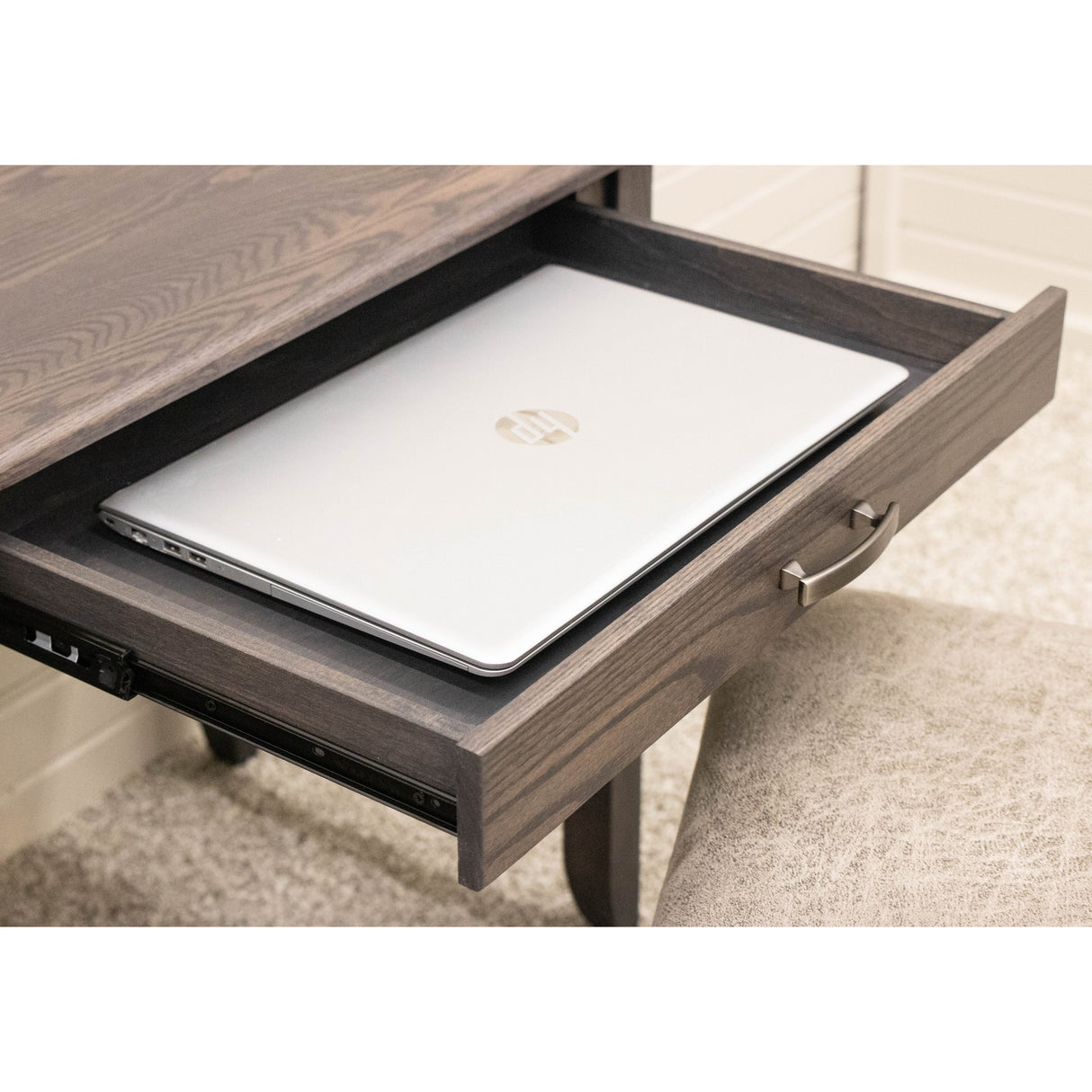 Austin Small Oak Wood Desk | SB