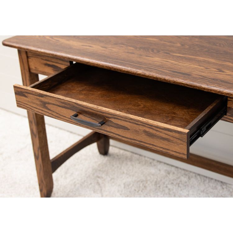 Austin Oak Wood Writing Desk | ASB