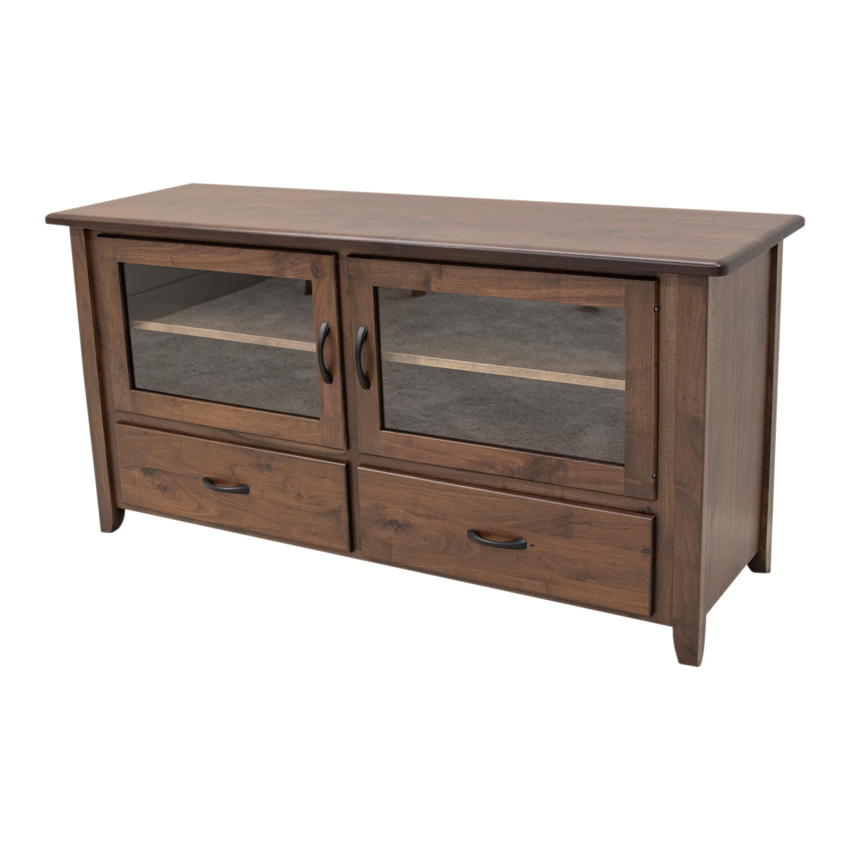 Austin 60" Walnut Wood TV Console | CO